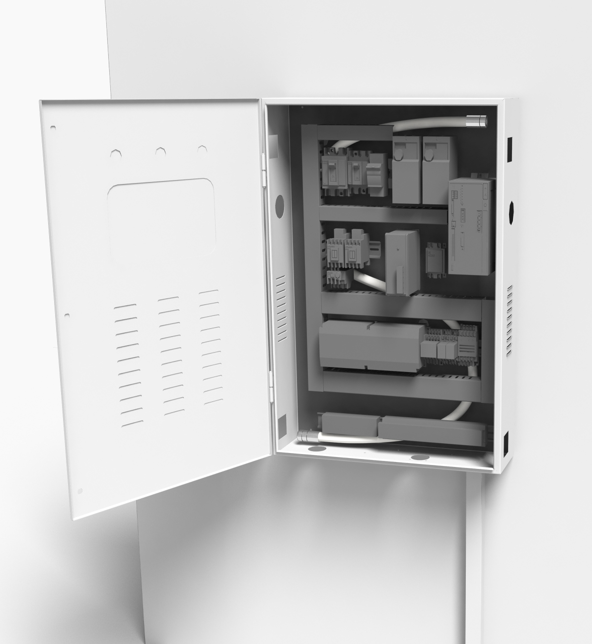 BlazeCut T-Series installed in an electrical cabinet
